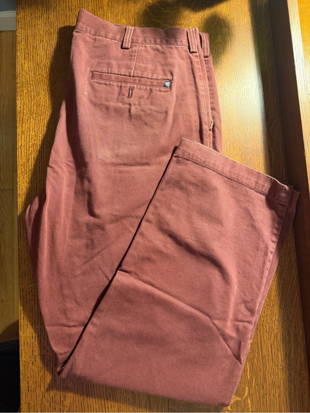 Brooks Brothers~Men's Casual Chino Pants ~36X32~ Red Maroon